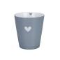 Preview: HAPPY MUG COLOURFUL HEART GREY